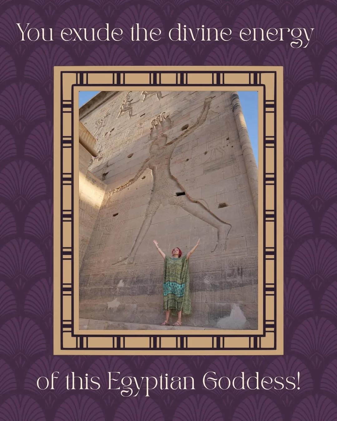 🌹🌹Blessed Venus Day, my loves! 🌹🌹

To indulge your in-between eclipses Friday, this time, I bring you the Egyptian Goddess that aligns with your Birth Month. 👼🏼🗓️
 
I had a ton of fun writing this one and I am hoping you enjoy it. Comment: &ld