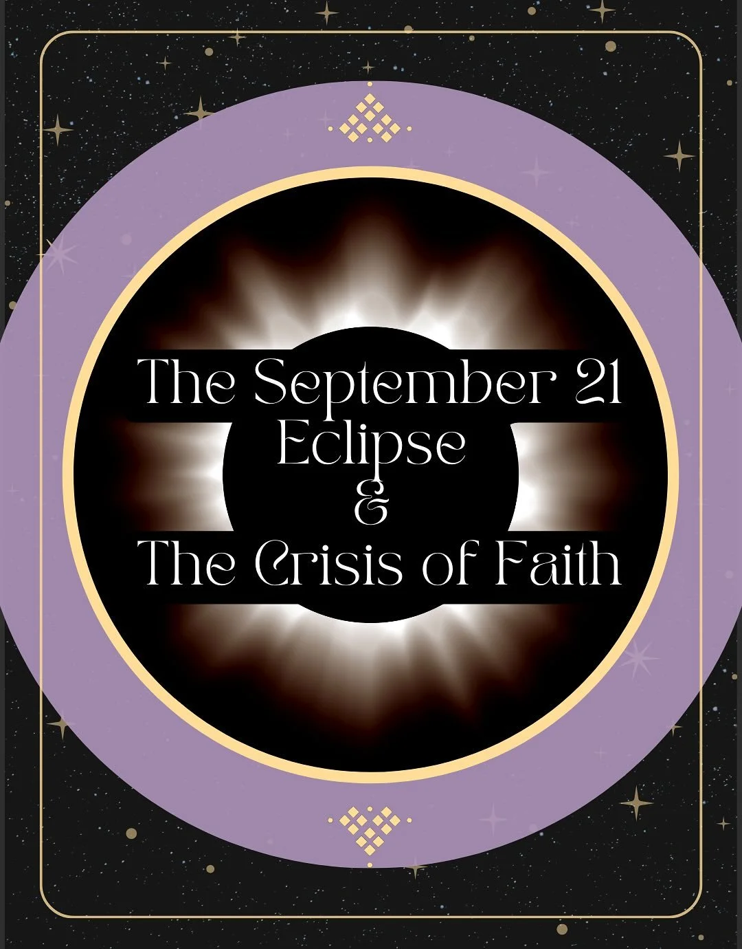 The September 21 Solar Eclipse is one of the most potent we&rsquo;ve experienced in a long time! 🪐With Saturn retrograde in Pisces, Neptune re-entering Pisces the next day, and four planets at karmic degrees, it feels like a spiritual threshold for 