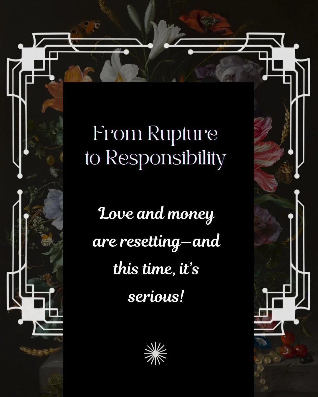🖤&hearts;️🖤 From Rupture to Responsibility! 🥀💪🏽

Today&rsquo;s Sun, Venus, and Mars conjunction at 17&deg; Capricorn resets love, money, and desire through effort, structure, and long-term truth.

This Venus&ndash;Mars cycle builds on what broke