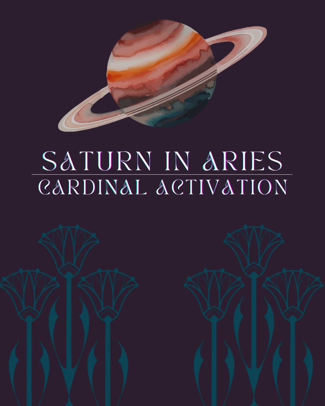 Saturn in Aries (February 13, 2025 &ndash; April 12, 2028) is so much more than just a transit. It&rsquo;s a 29-year reckoning.

If you were born with Saturn in Aries, Cancer, Libra, or Capricorn, you are entering a defining chapter of your Saturn cy
