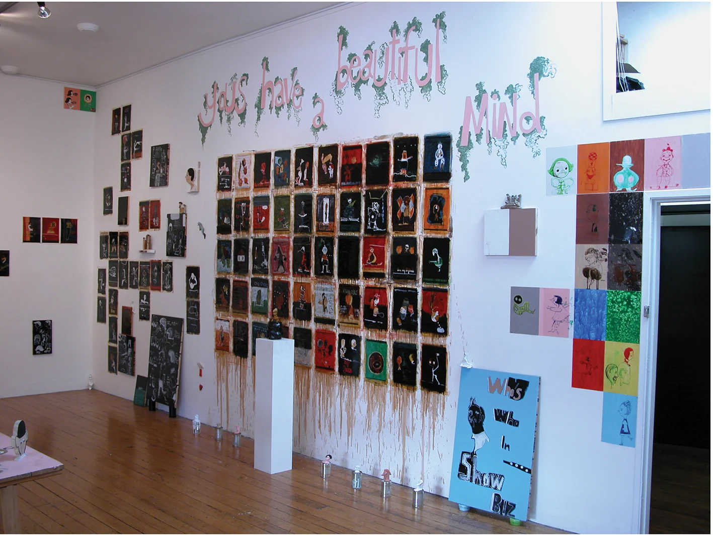 Yous Have A Beautiful Mind, Jonathan Smart Gallery, Christchurch, 2003.