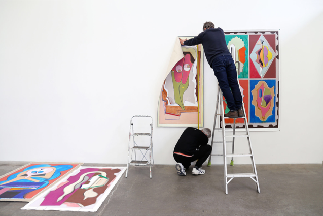  Installation of the exhibition “In search of the Saccharine Underground”, Jonathan Smart Gallery, Christchurch, 2021. 