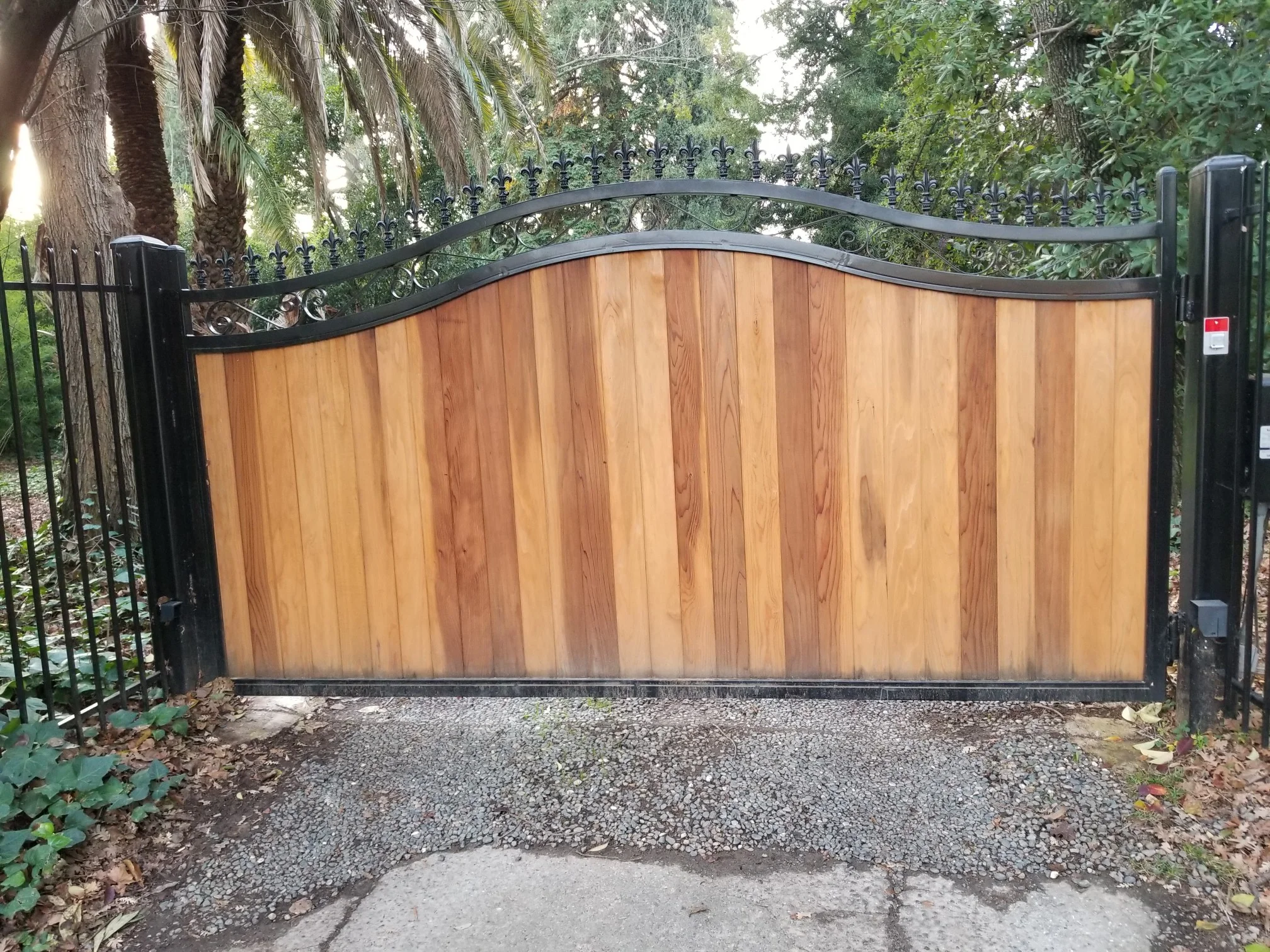 Iron/Metal Yard Gate