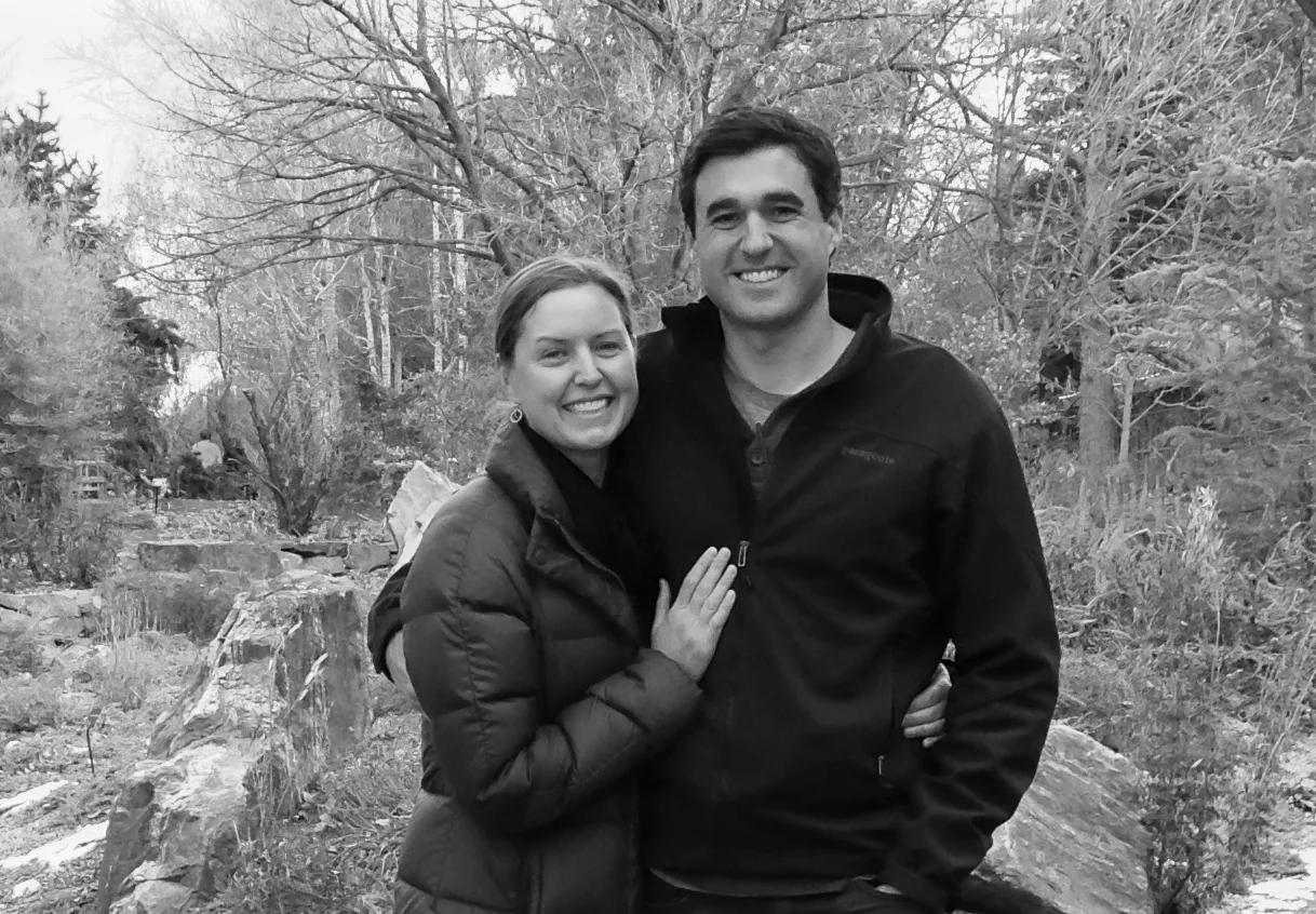 Cass & Dave at the Denver Botanic Gardens