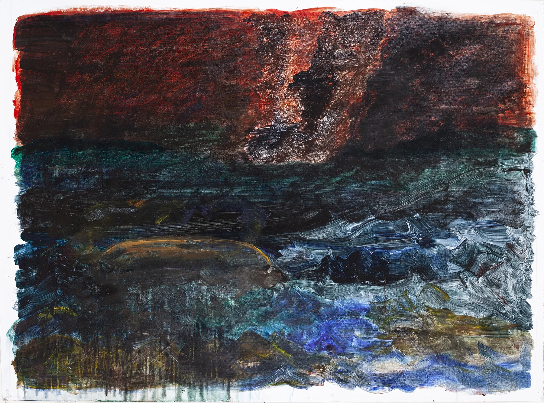 8.) Ono, Boat Sinking. 2018. Acrylic on canvas, 38.25 in x 53 in (97.2 cm x 134.6 cm) copy.jpg