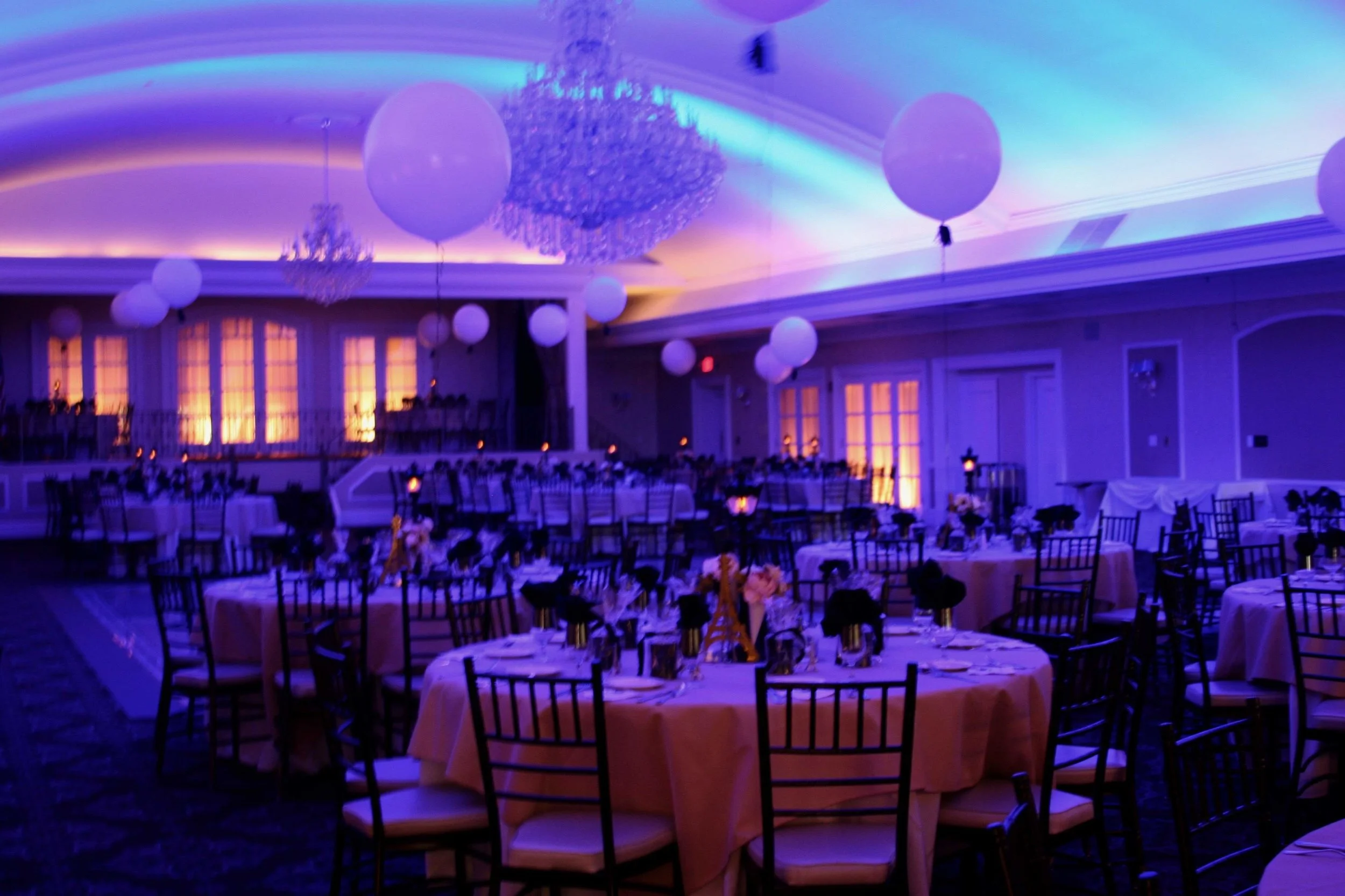 A high school prom I helped plan and decorate in 2016.
