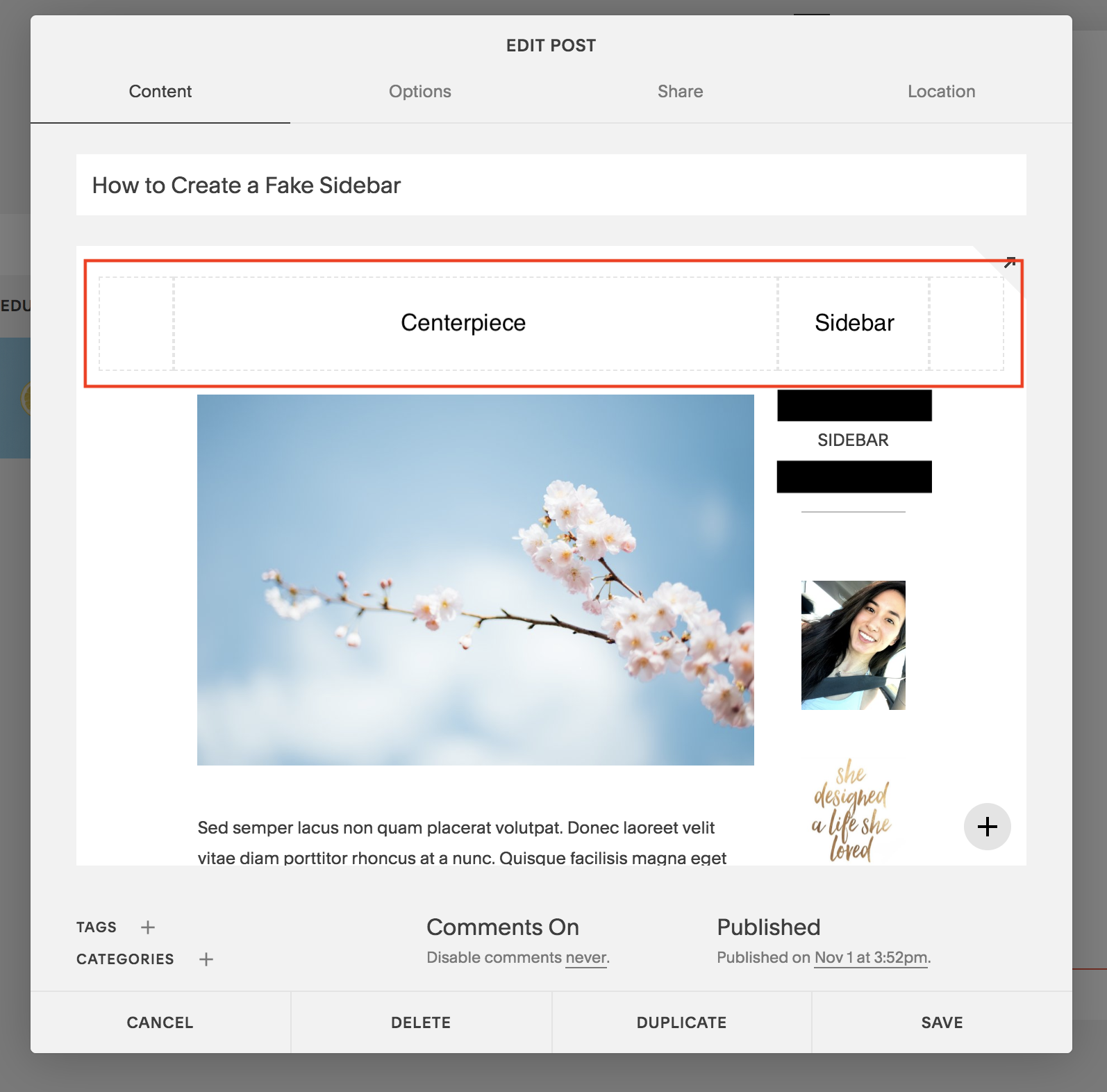 new sidebar on squarespace template without sidebar .png