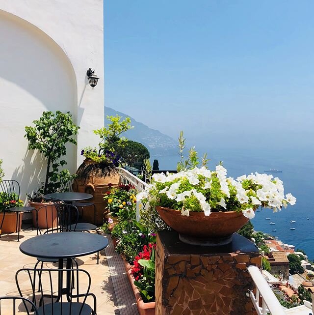 Wouldn't you just love this #view?⁠
⁠
I travelled to Positano, Italy a few years ago and and it was just as beautiful as the photos. Summers in Italy are one of my biggest &quot;why's&quot; behind my business. Italy was my source of inspiration to st