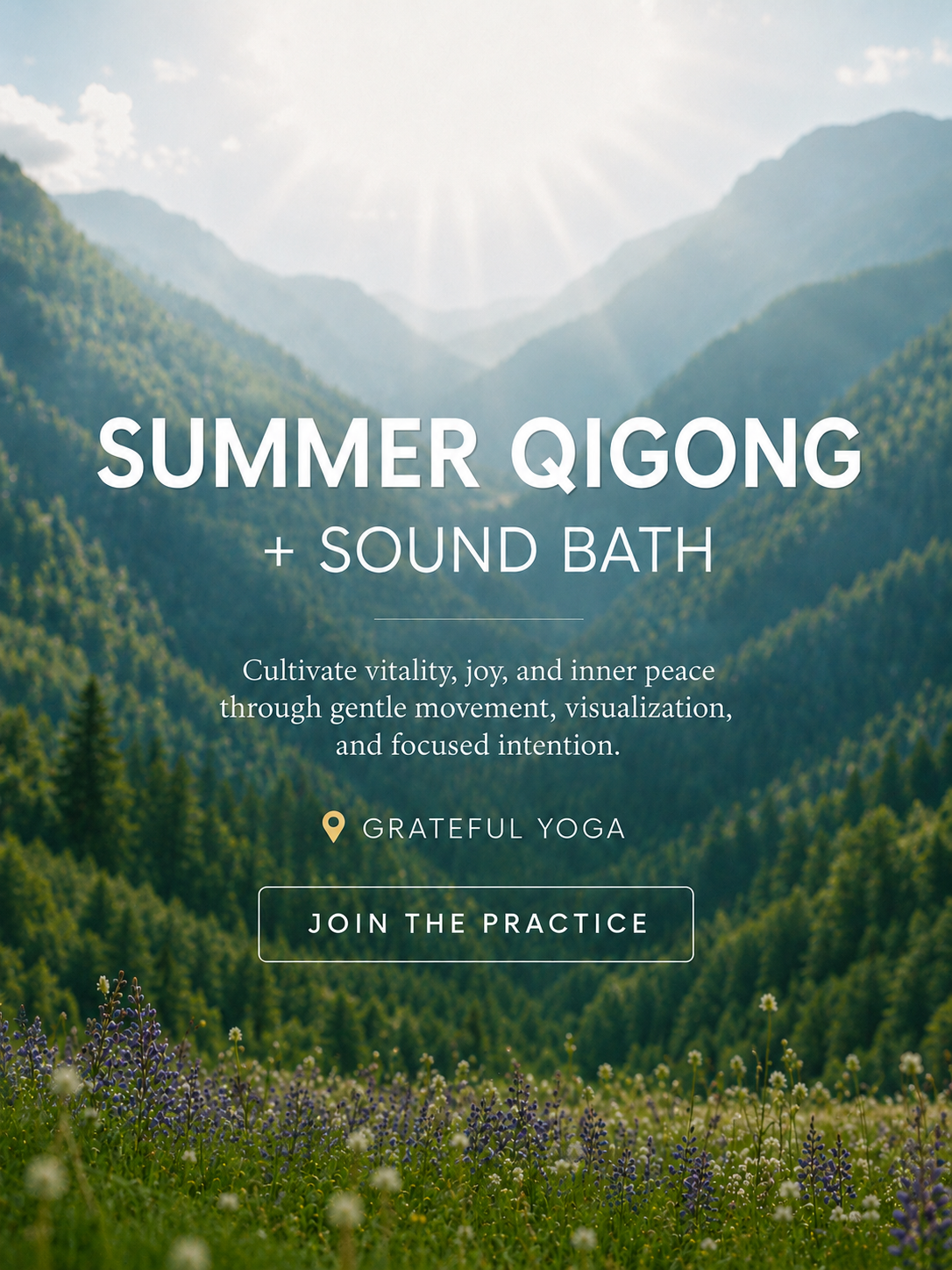 Summer Qigong + Sound Bath