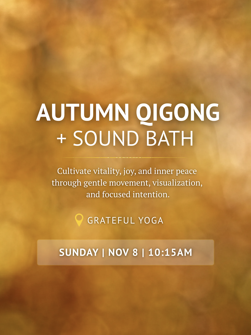 Autumn Qigong + Sound Bath