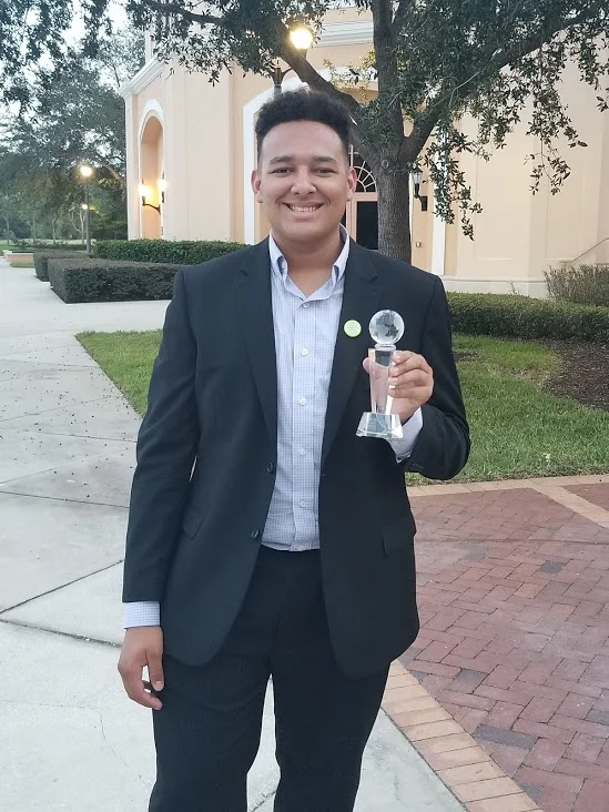 2019 Student Leader of the Year Award: Sean Tolbert, Oklahoma State University and Corvias Foundation Scholar