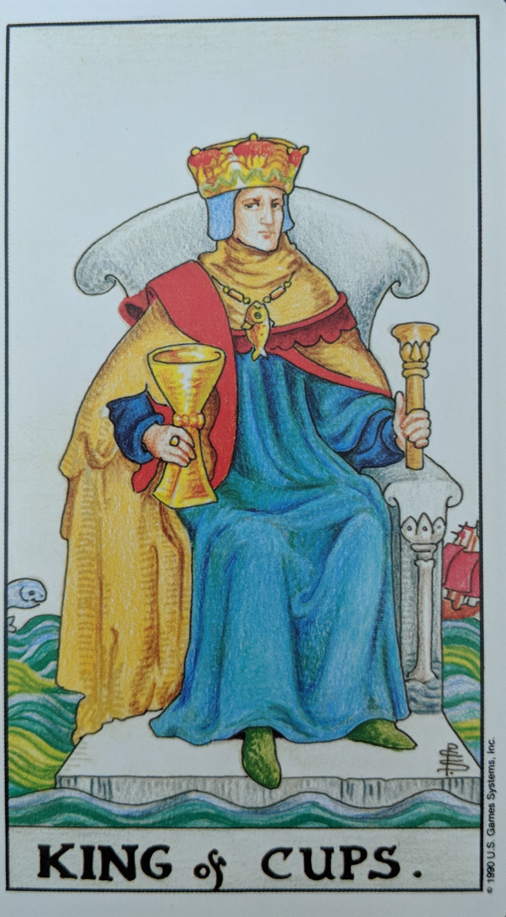 King Of Cups Tarot Card Meaning The Online Medium