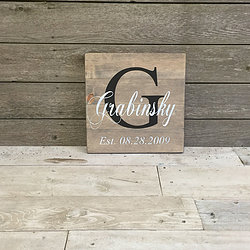 Small Square Sign