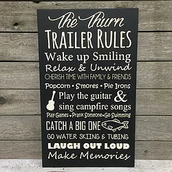 Cottage Trailer Durham Custom Wood Decor