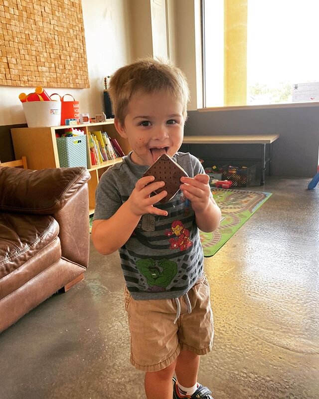 Ice cream sandwiches and toys! What could be better?
&bull;
&bull;
We are open come on in and see us!
&bull;
&bull;
#coffee #icecream #coffeeshop #wherecoffeemeetscommunity #thebreakroom #kidsarea #kids #toys #freewifi #goodcoffee