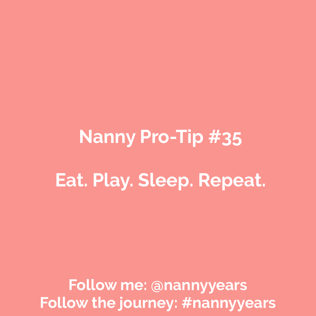 Nanny Pro-Tip #35