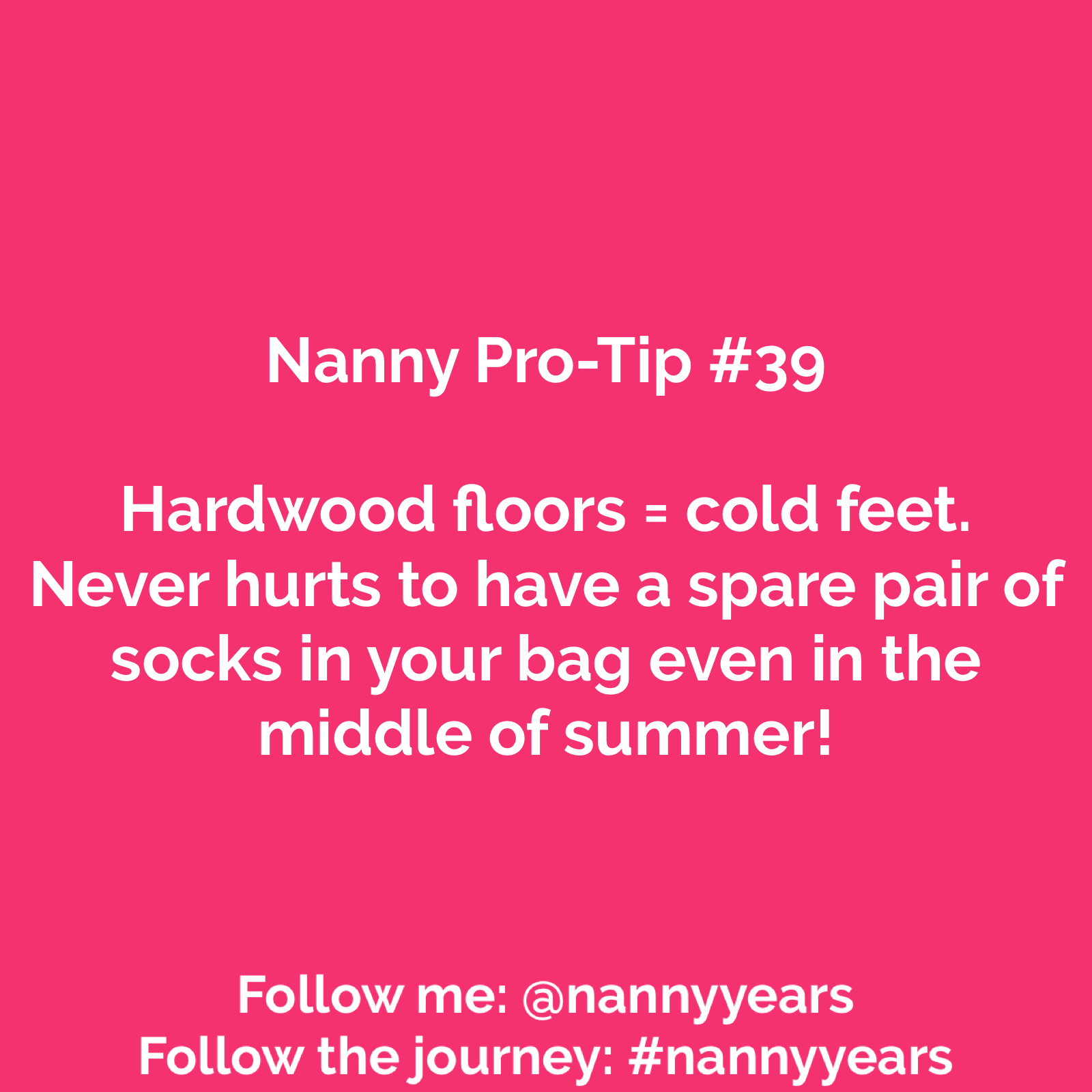 Nanny Pro-Tip #39