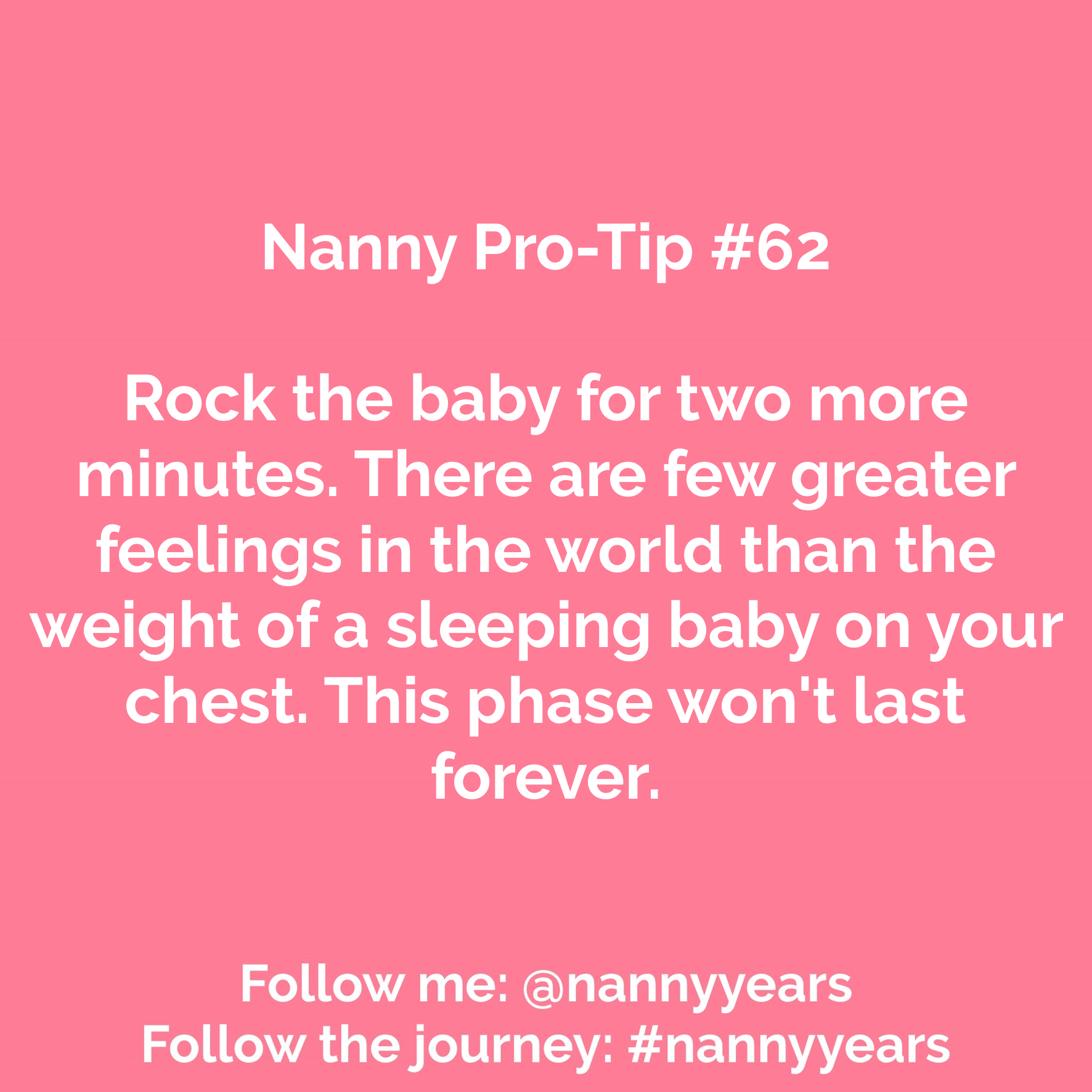 Nanny Pro-Tip #62