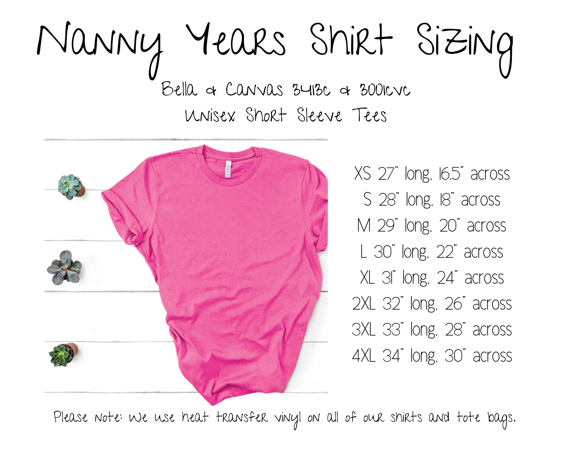 Nanny Years Shirt Sizing.png