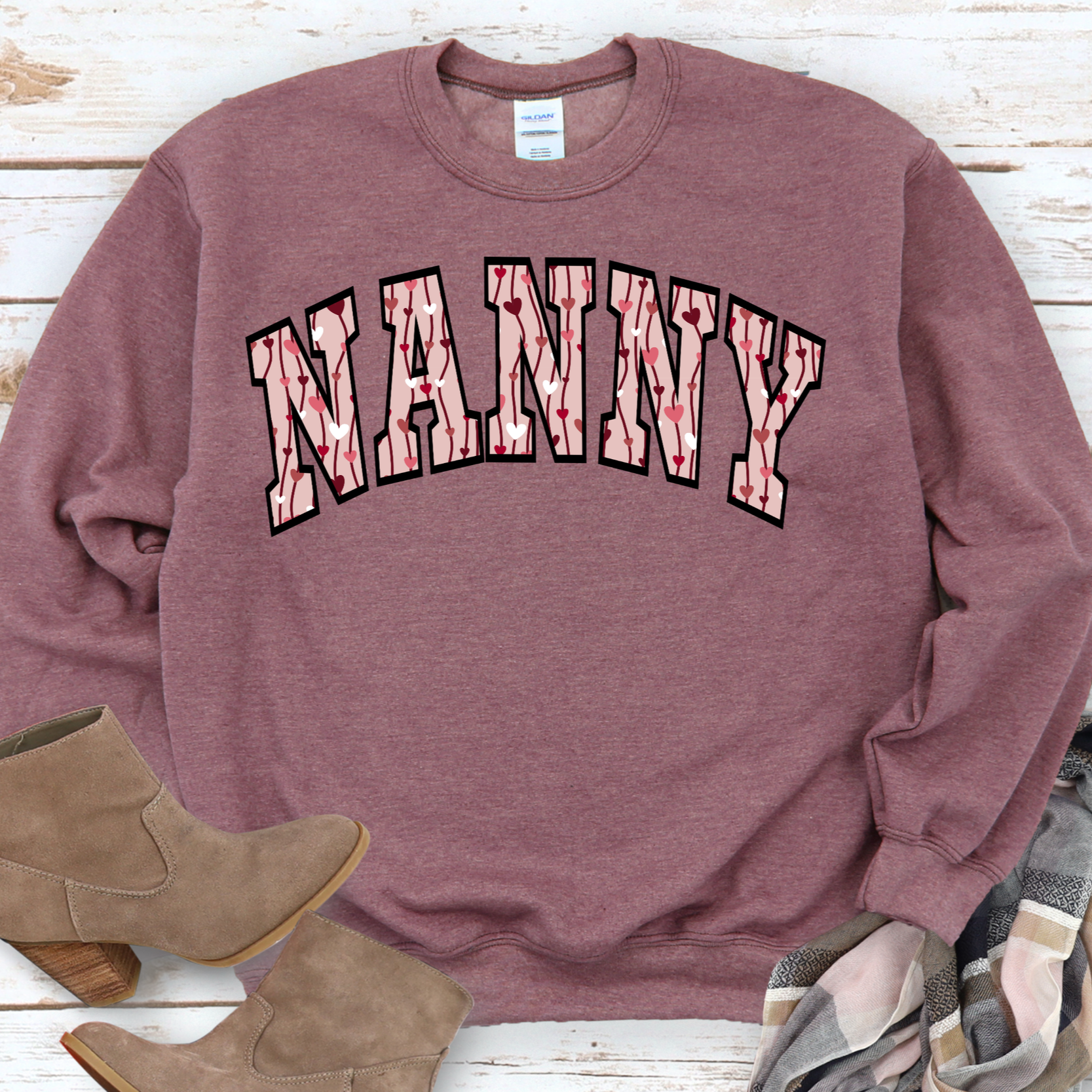 NANNY Valentine Streamer Sweatshirt