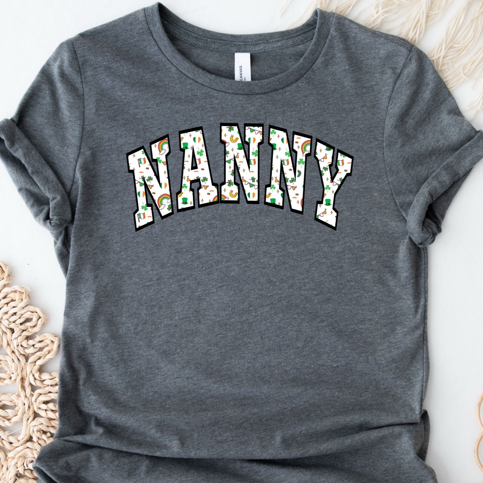 NANNY St Patrick's Rainbow Shirt