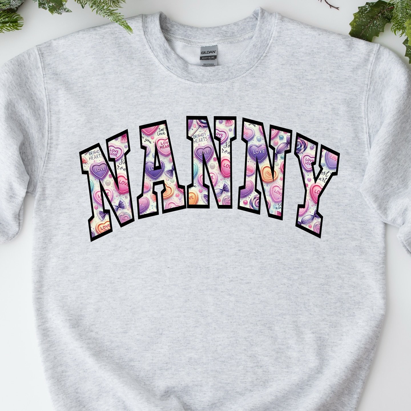 Lots of new Valentine&rsquo;s Day NANNY looks are available now 😍  Grab these new styles and more at 20% off through 1/24/26 with code SAVE8YEARS at checkout. 

Let me know which is your favorite in the comments ⤵️