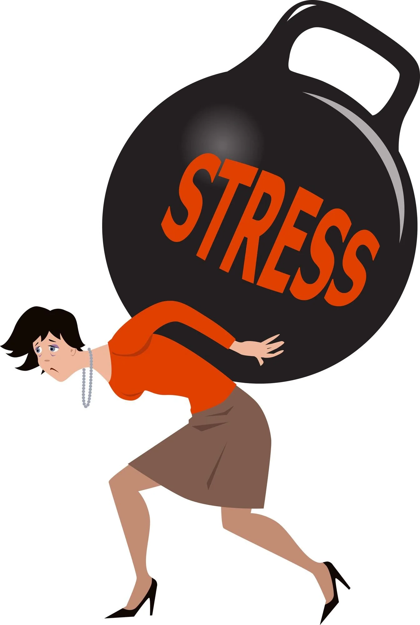 a tonne of stress