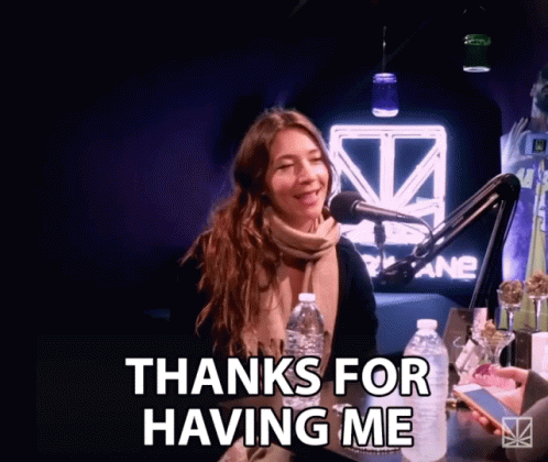 Thanks for having me!