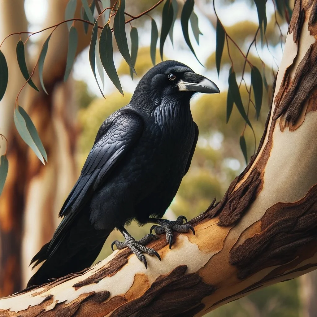 The Feel of a Word: crow