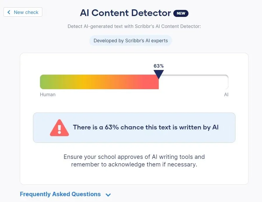 AI detector