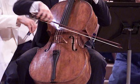 cellist's scrotum