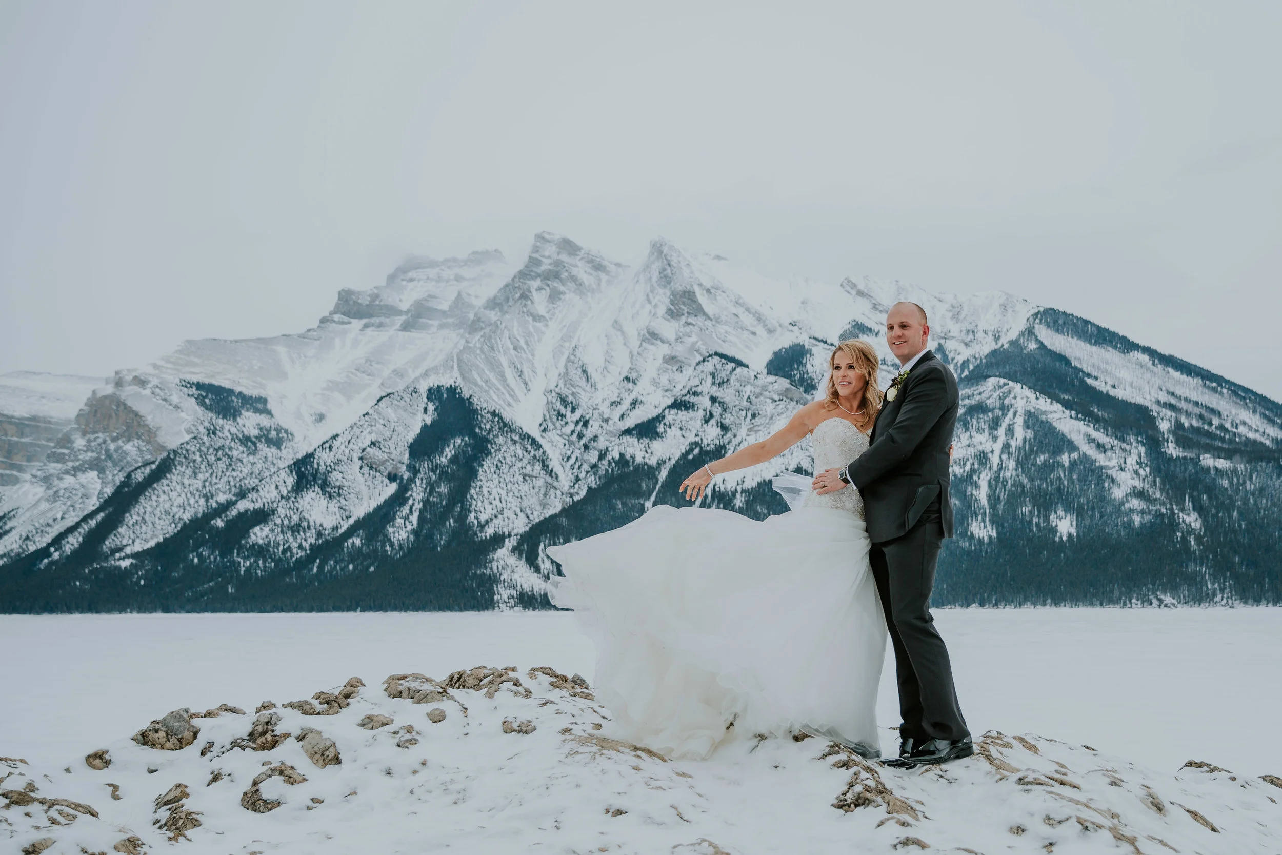 GH Photography Banff Mountain Wedding