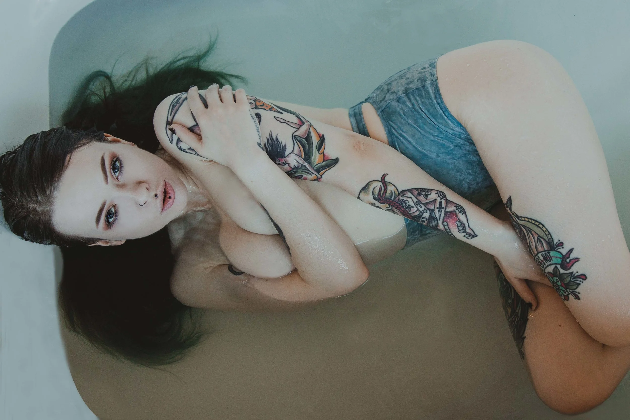 Boudoir in a Bathtub