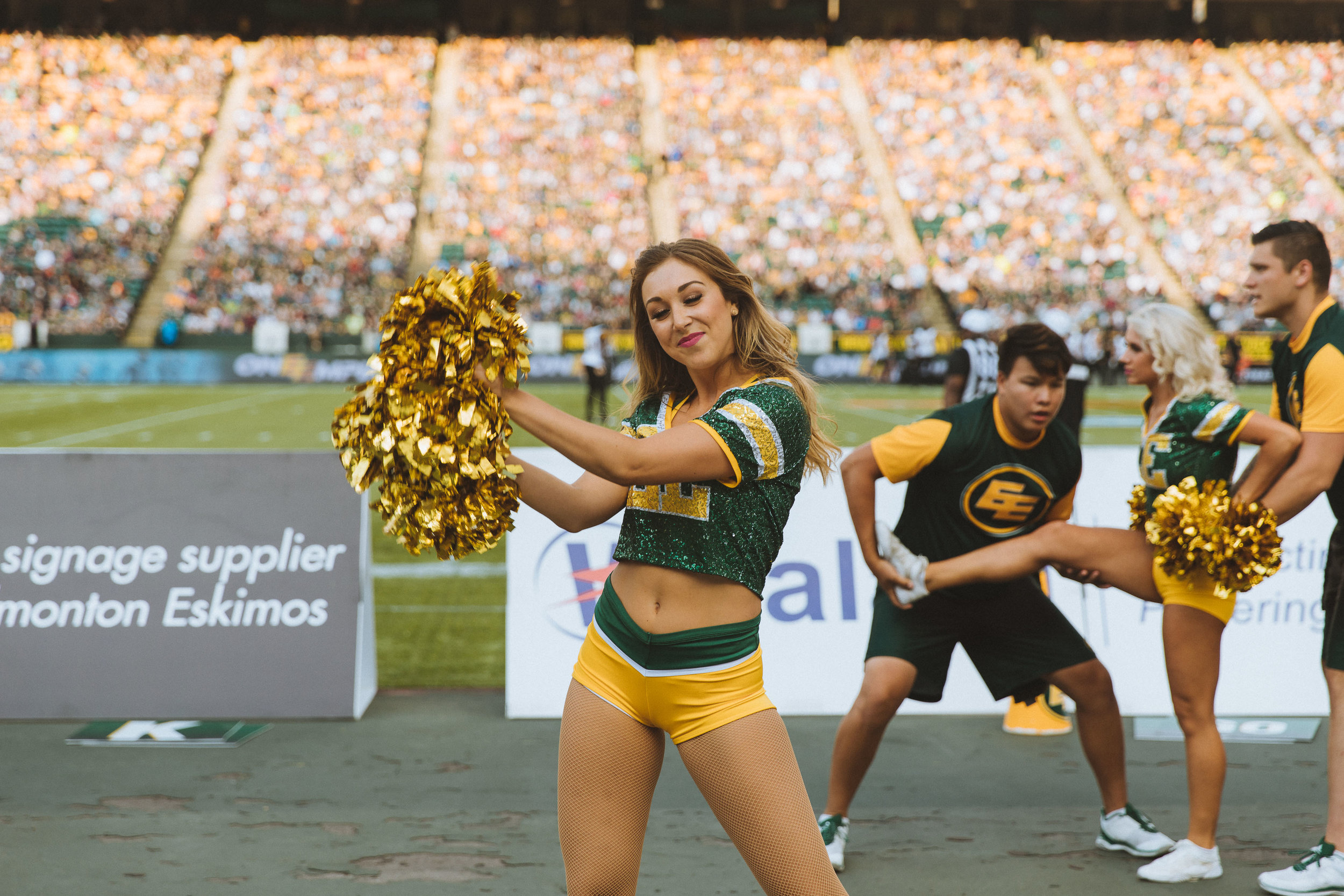Edmonton Eskimos Cheer — GH PHOTOGRAPHY Edmonton Photographers