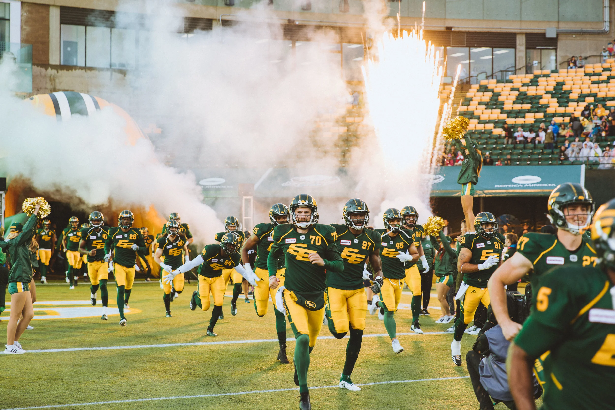 Edmonton Eskimos Cheer — GH PHOTOGRAPHY Edmonton Photographers