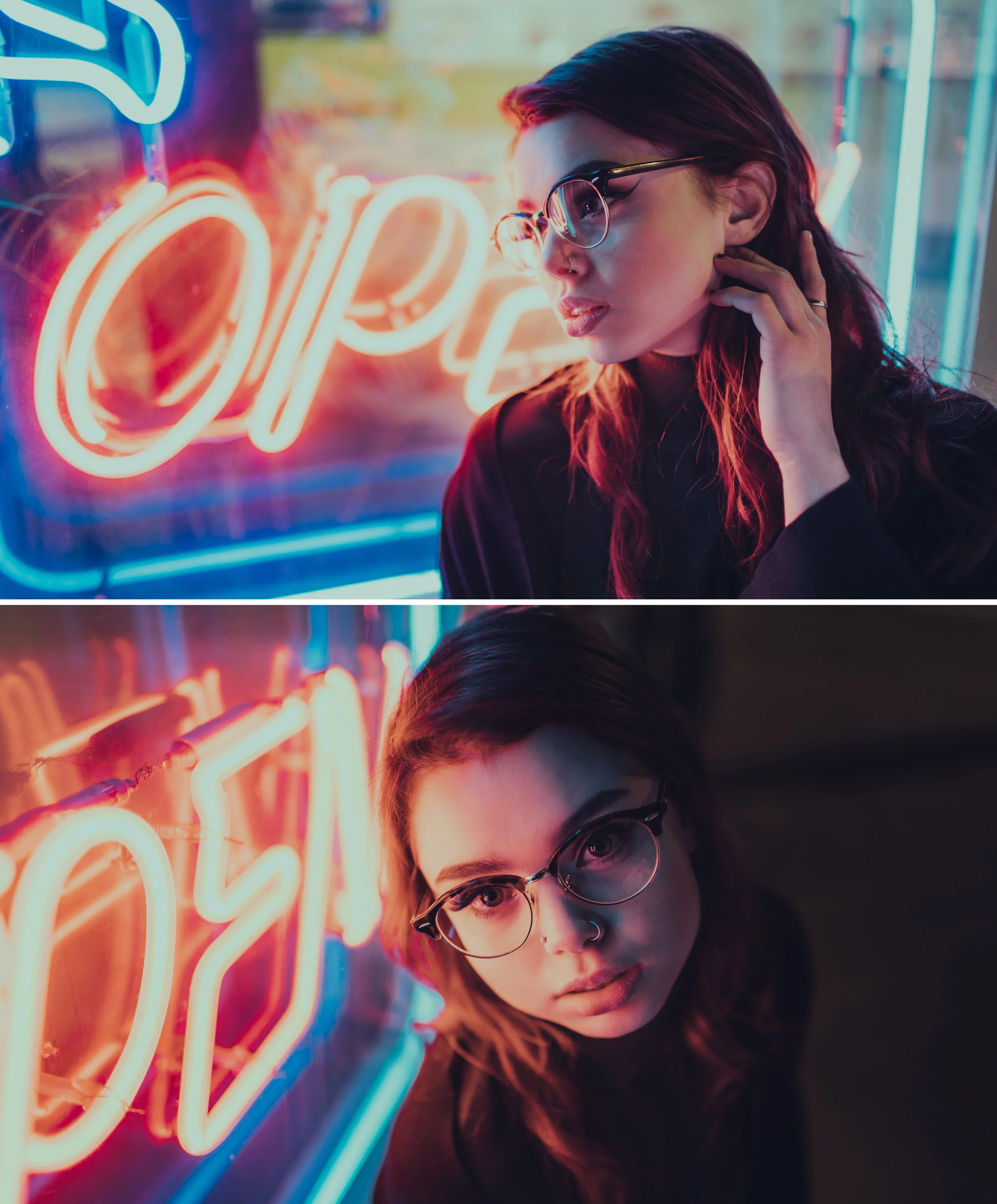 GH Photography Edmonton Model Neon Lights Concept Shoot 3.jpg