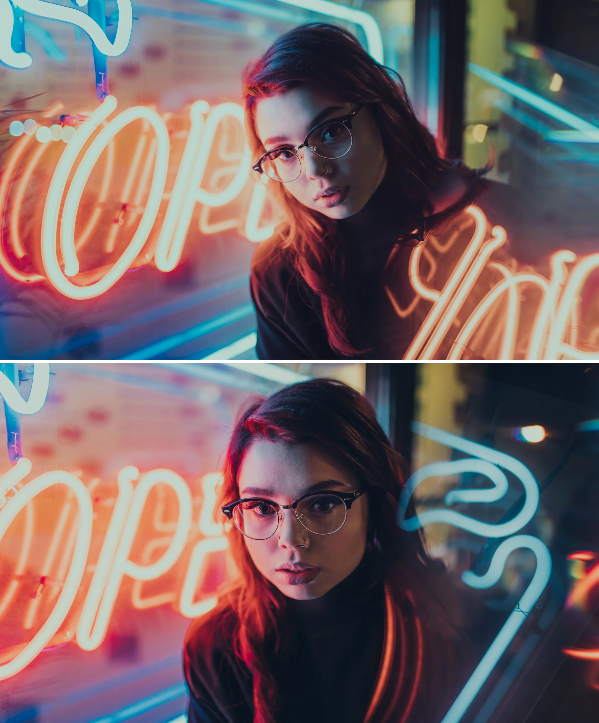 GH Photography Edmonton Model Neon Lights Concept Shoot 4.jpg