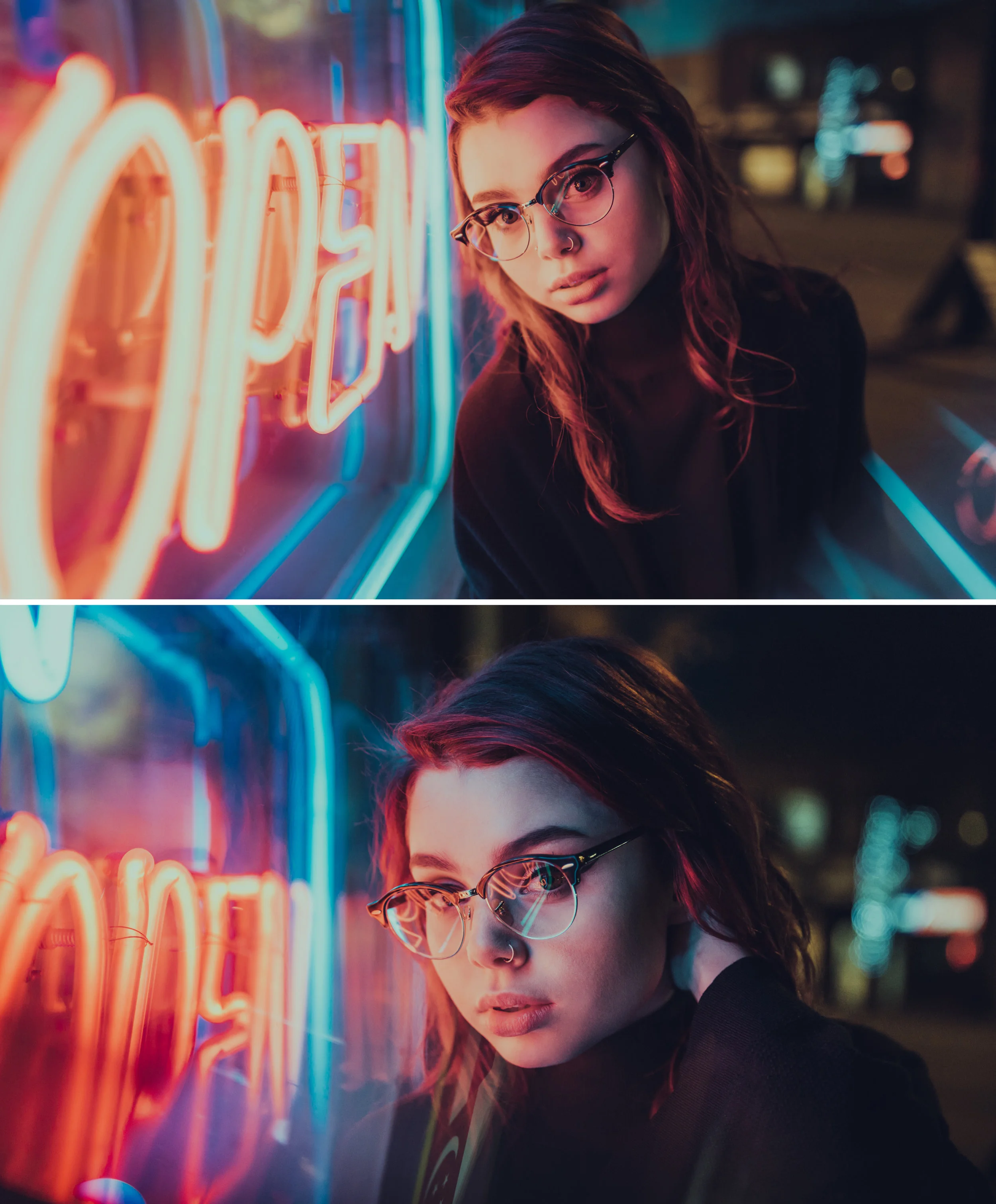 GH Photography Edmonton Model Neon Lights Concept Shoot 5.jpg
