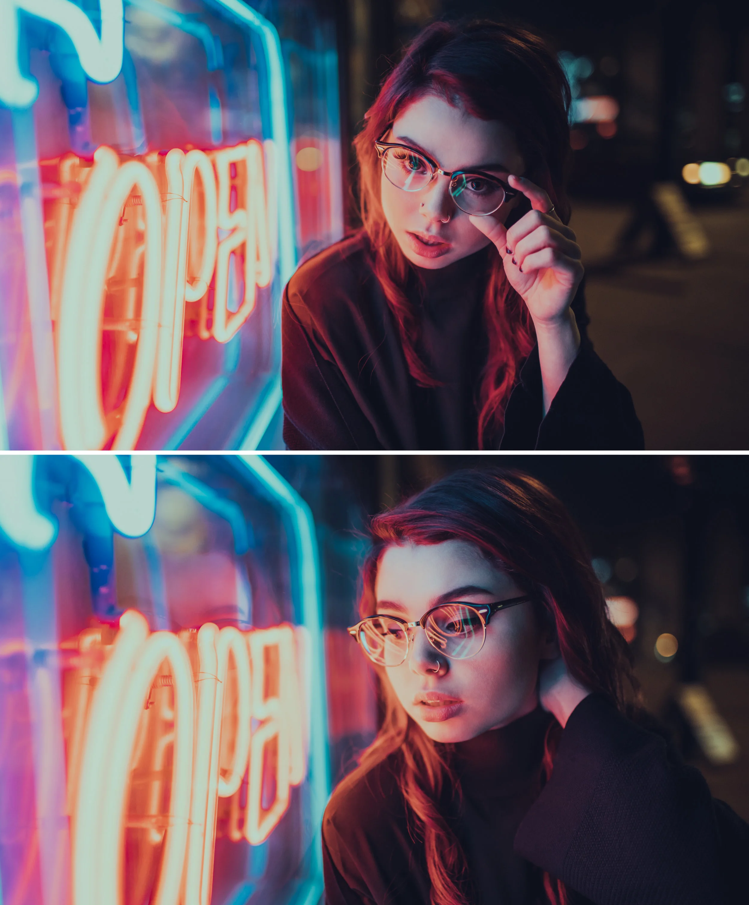 GH Photography Edmonton Model Neon Lights Concept Shoot 8.jpg