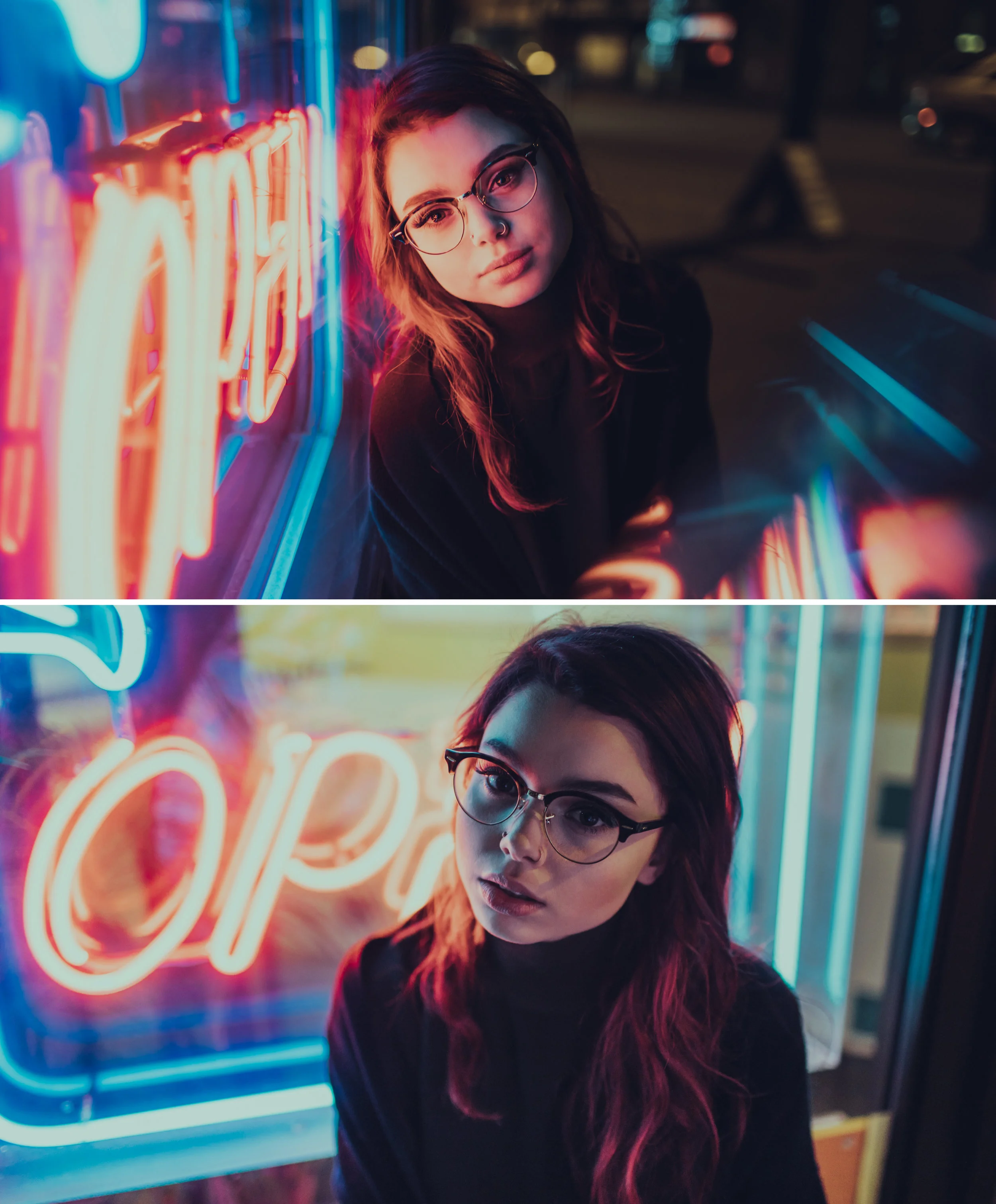 GH Photography Edmonton Model Neon Lights Concept Shoot 7.jpg