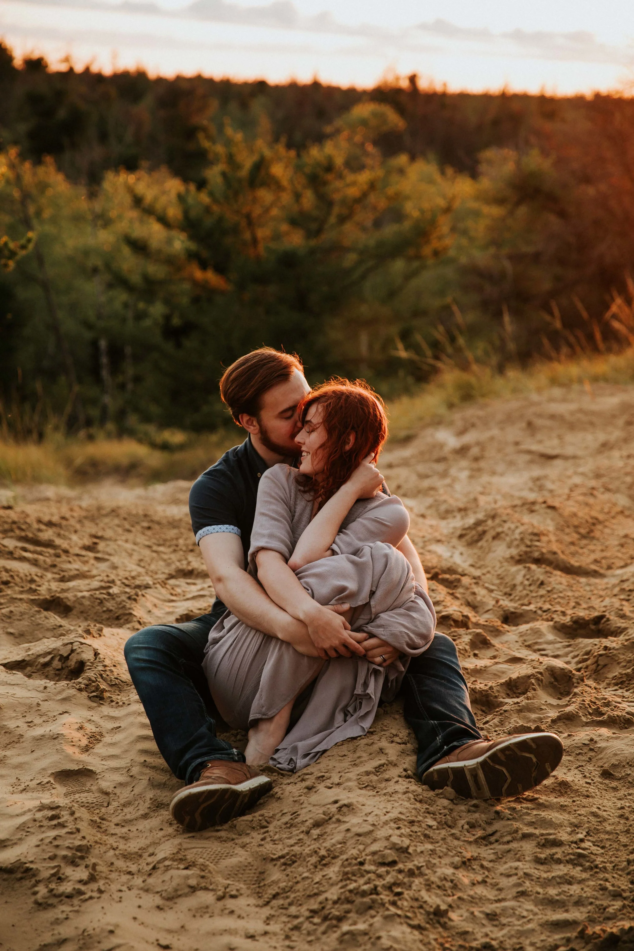 GH Photography Edmonton Desert and Sand Engagement Sunset Session-15.jpg