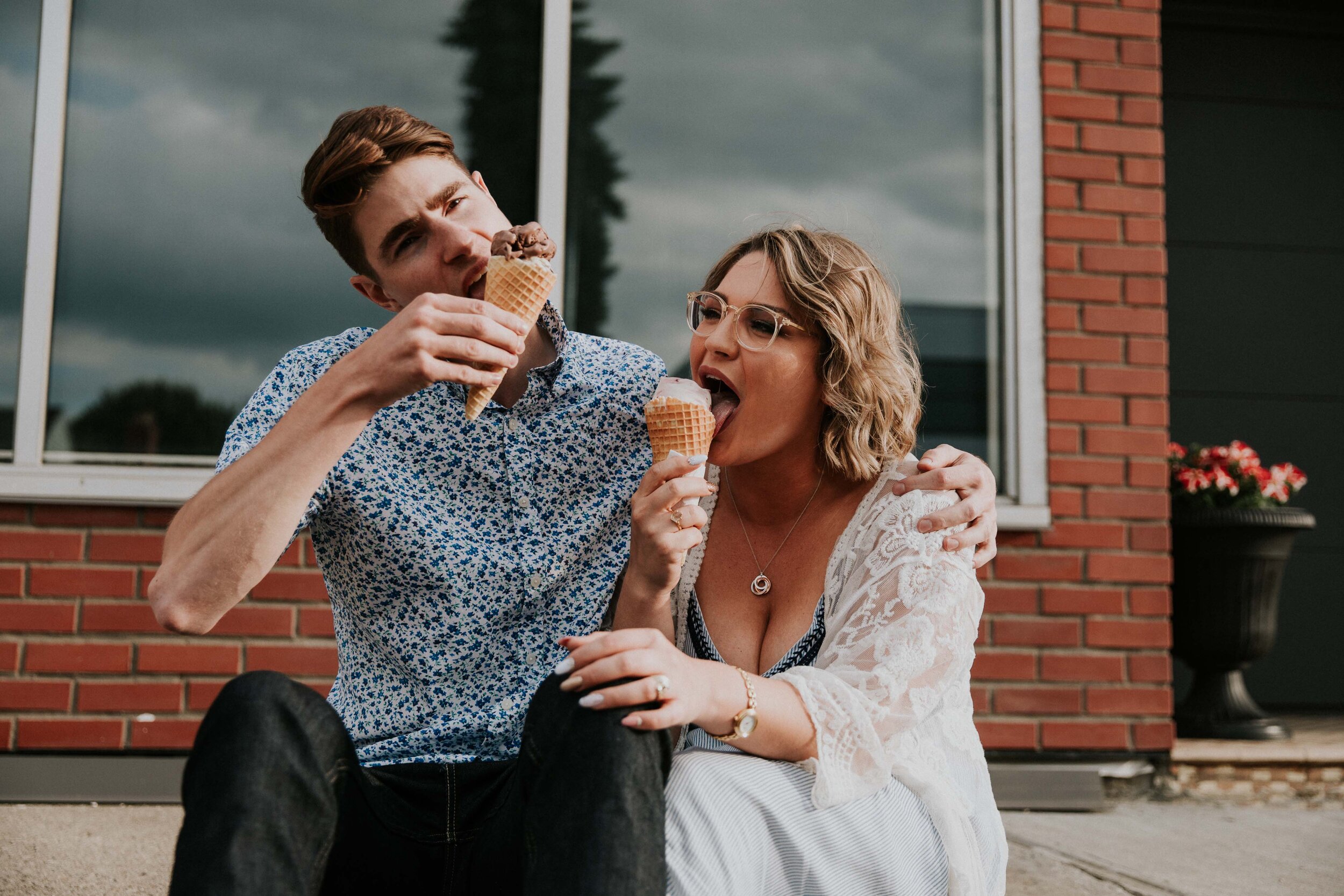 GH Photography Edmonton In House Lifestyle Engagement Session Kind Ice Cream-134.jpg