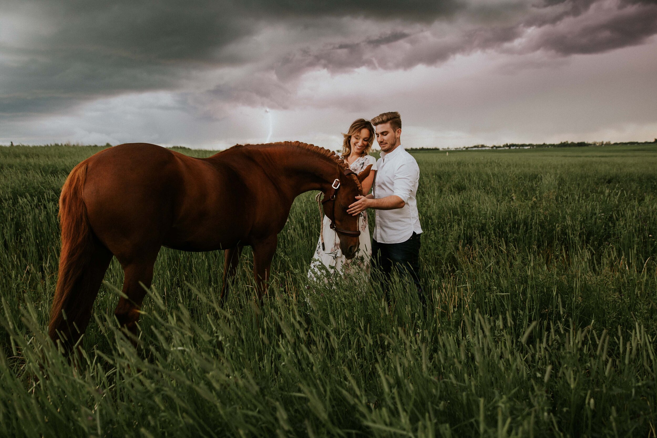 GH Photography Intimate Outdoor Engagement Session with Horses-13.jpg