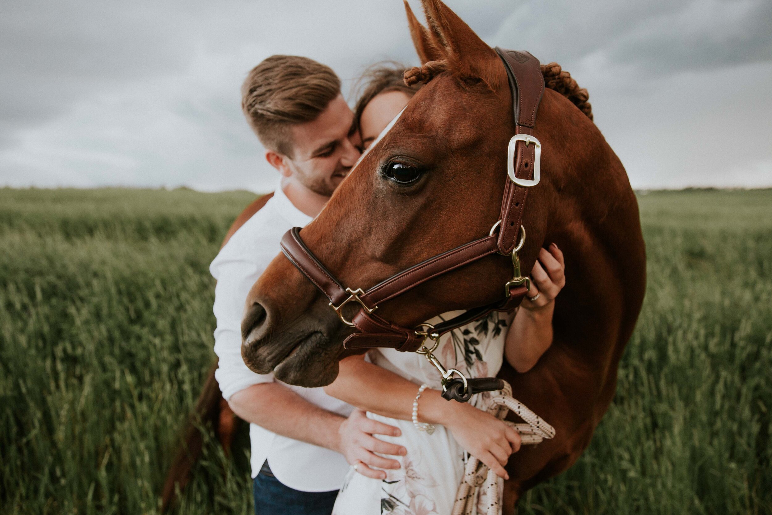 GH Photography Intimate Outdoor Engagement Session with Horses-15.jpg
