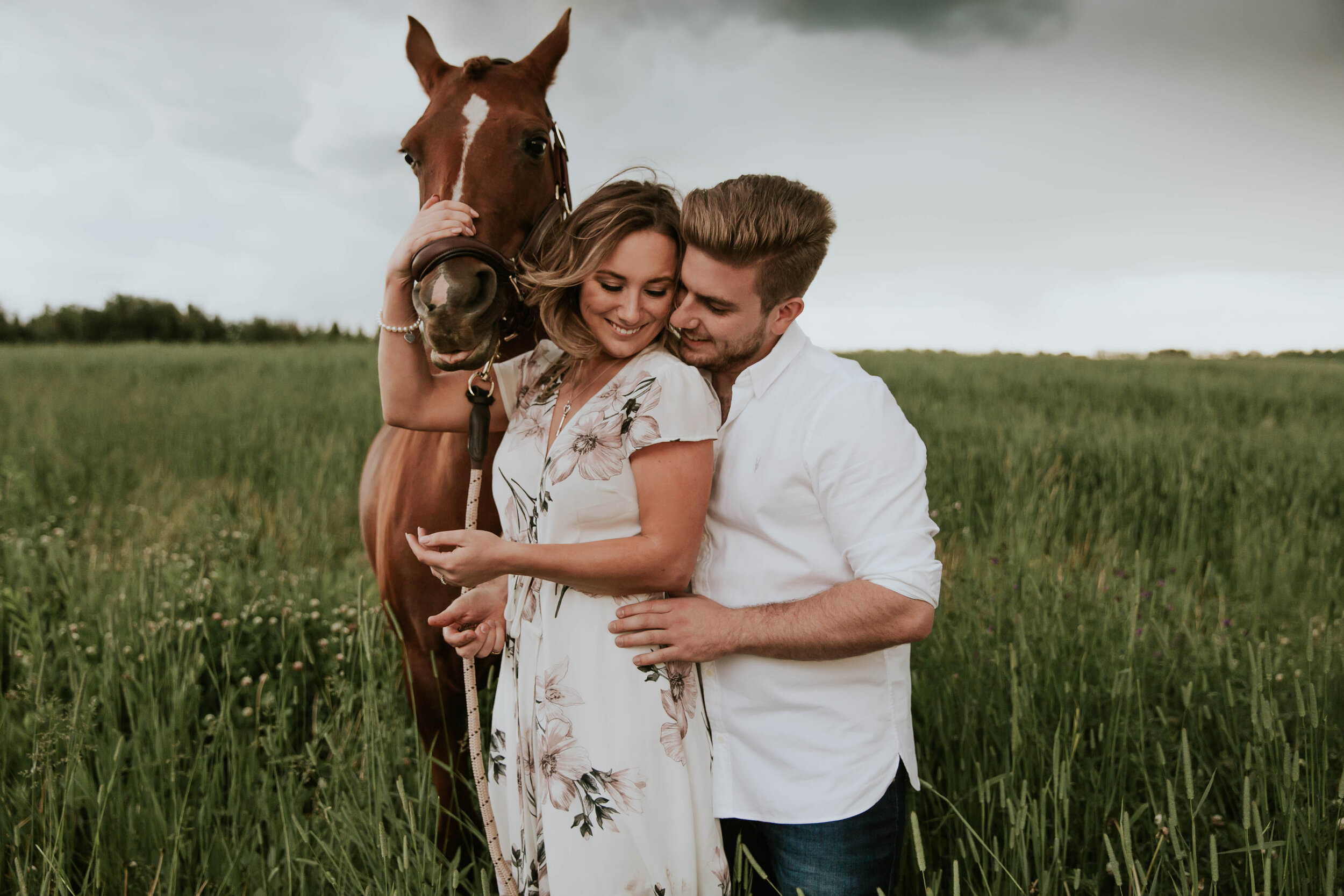 GH Photography Intimate Outdoor Engagement Session with Horses-20.jpg
