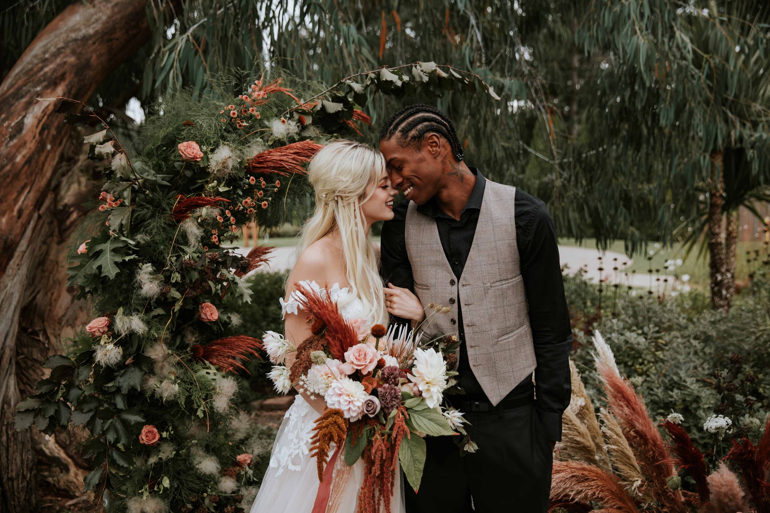 Circle Arch Bridal Formals