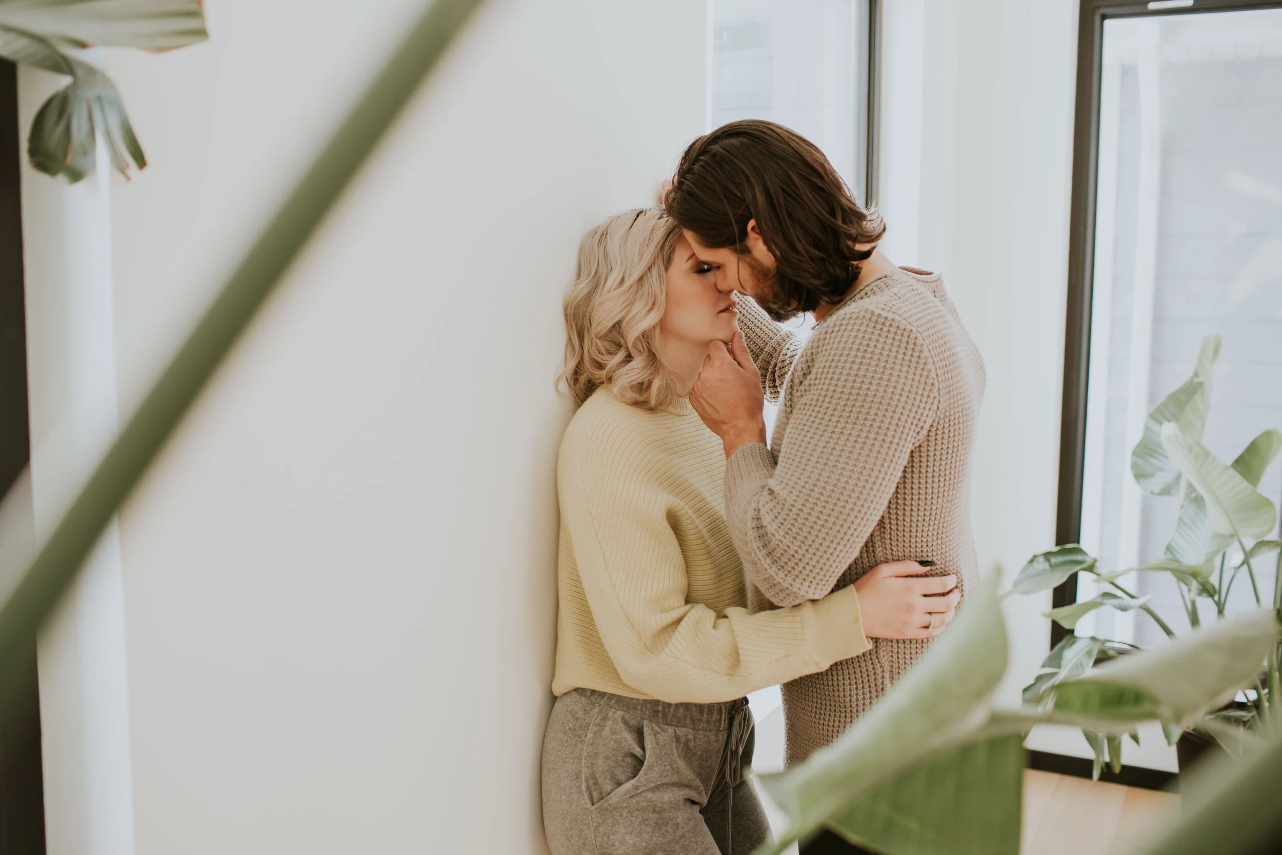 GH Photography In Home Engagement Session Bedroom Intimacy-24.jpg