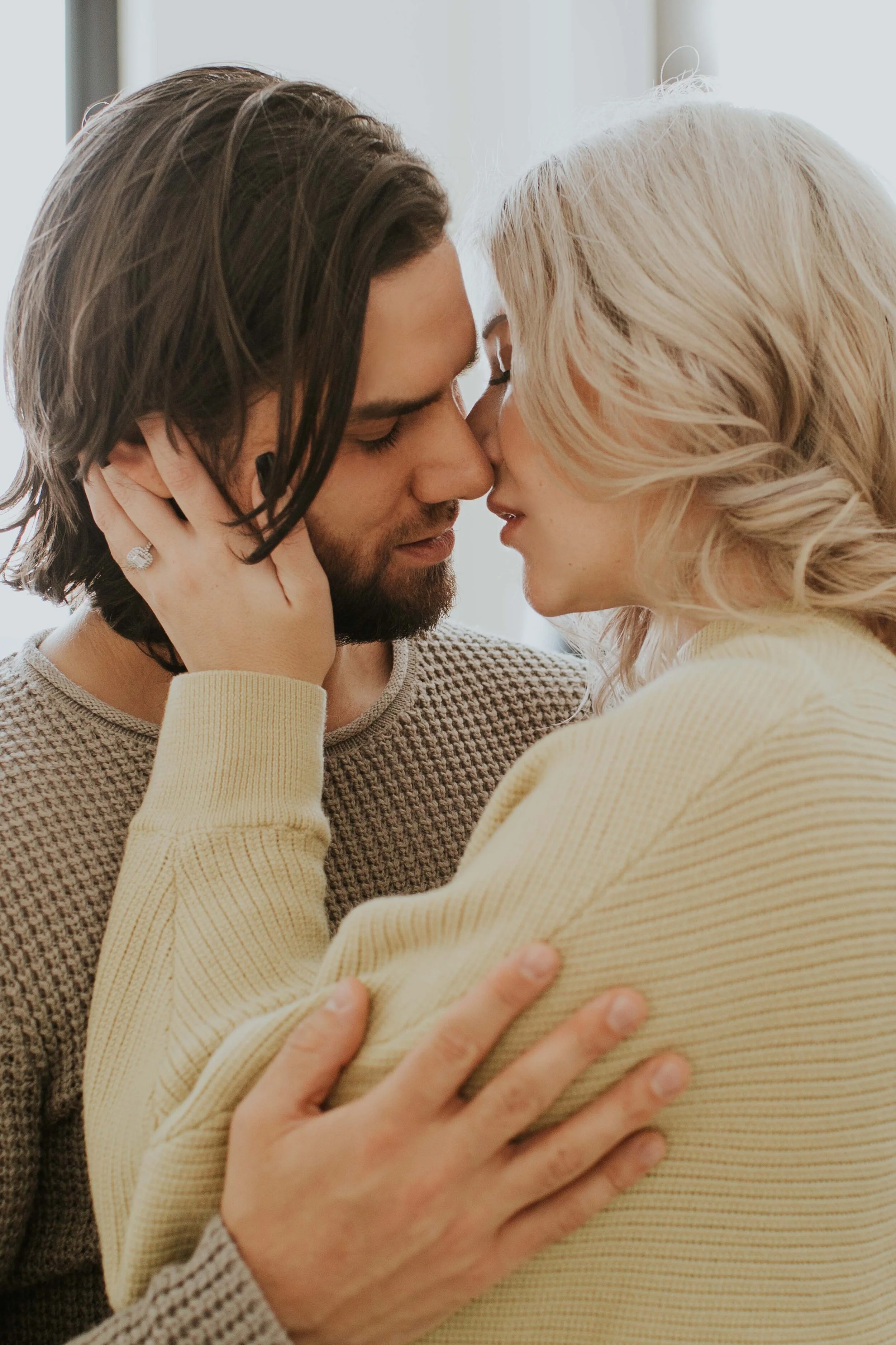 GH Photography In Home Engagement Session Bedroom Intimacy-27.jpg