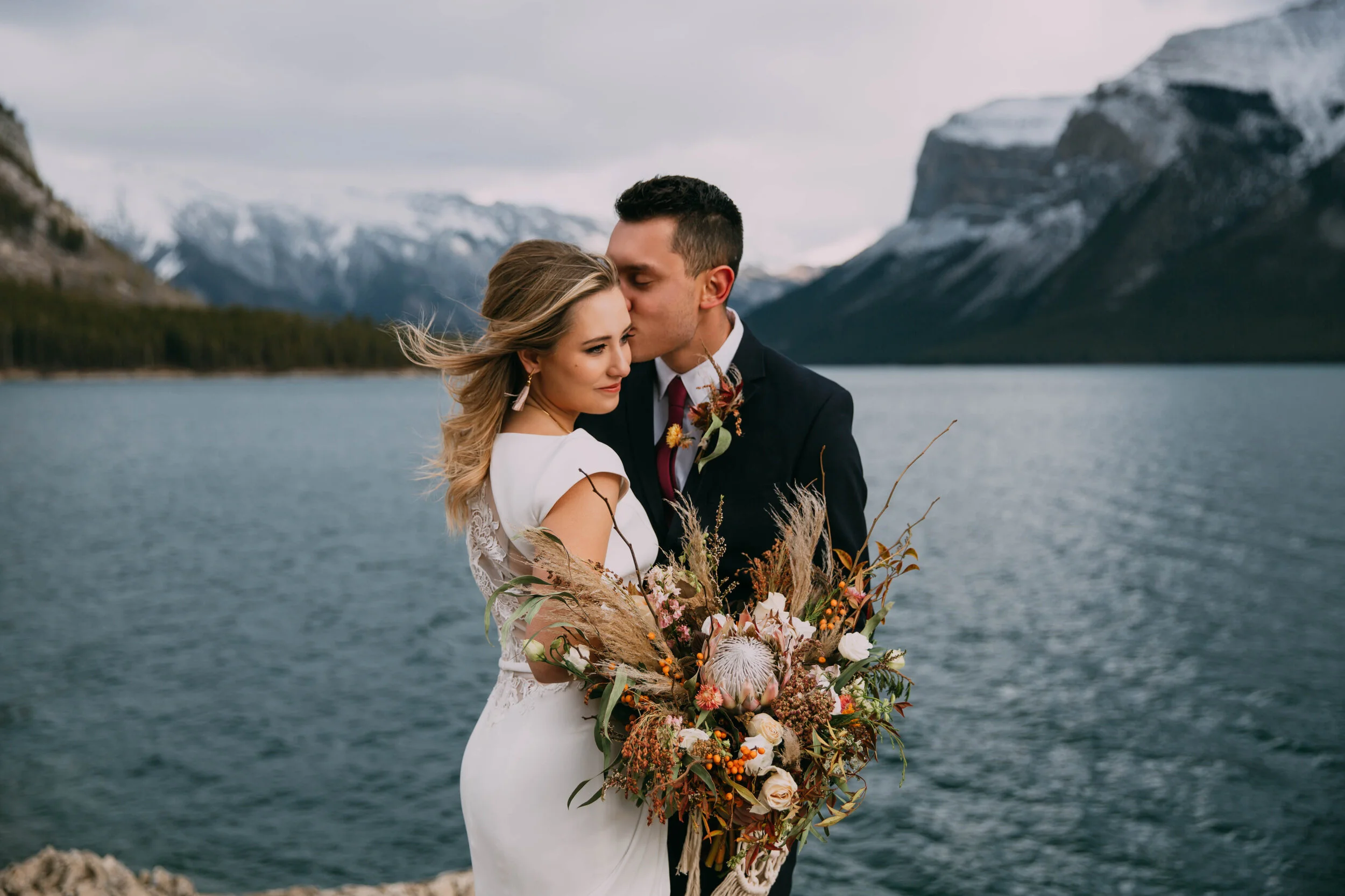 GH Photography Lake Minnewanka Bridal Formals Session-3.jpg