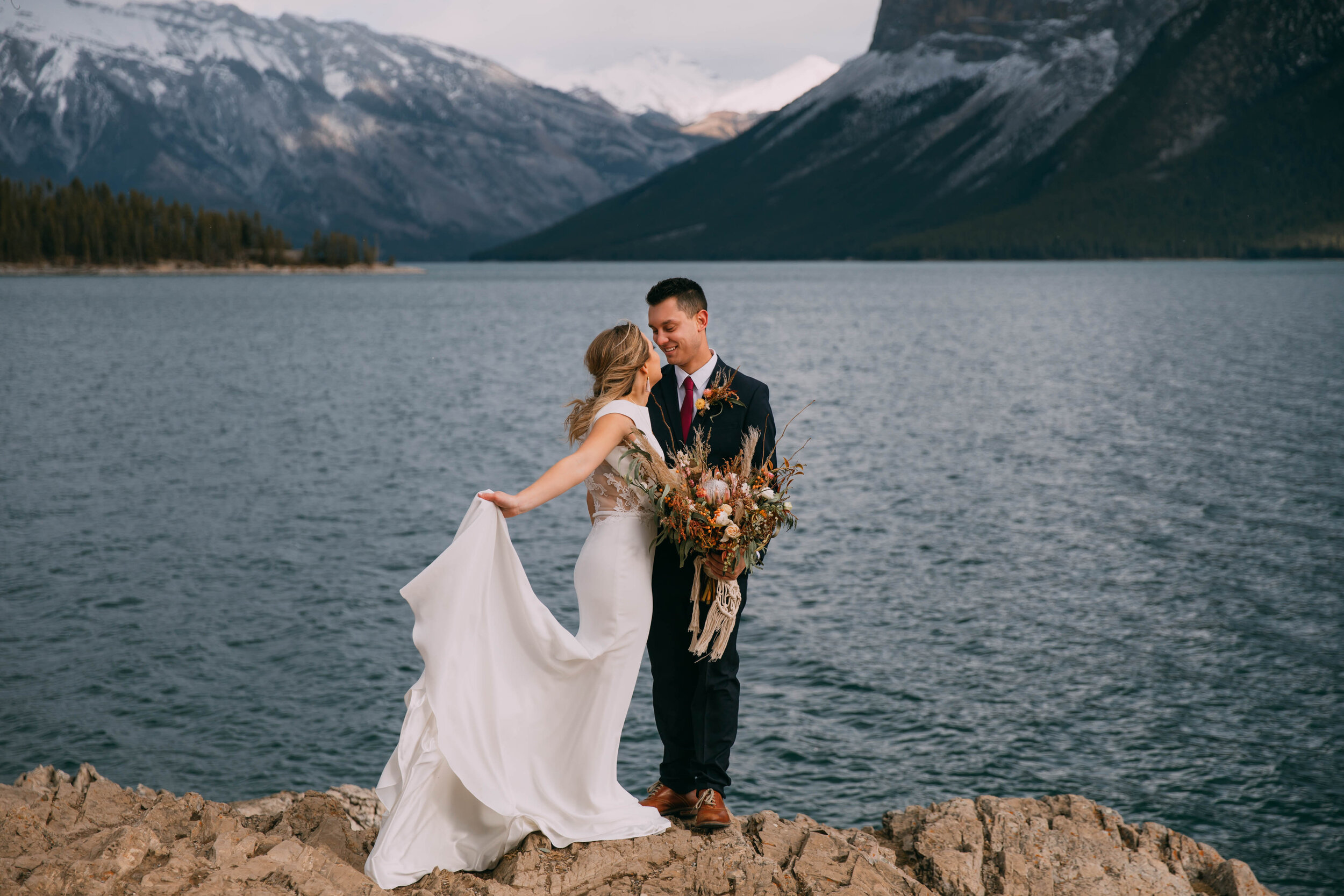 GH Photography Lake Minnewanka Bridal Formals Session-5.jpg